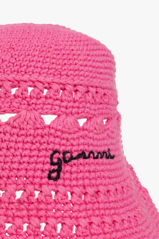 Ganni Crochet bucket hat Women's Accessories Vitkac